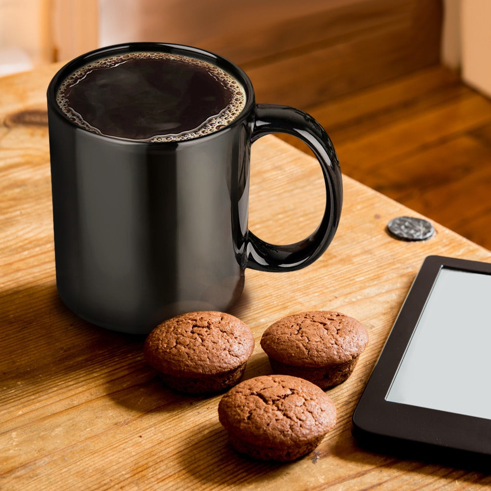 Oh, So You Doing The Bending? Black Ceramic Mug