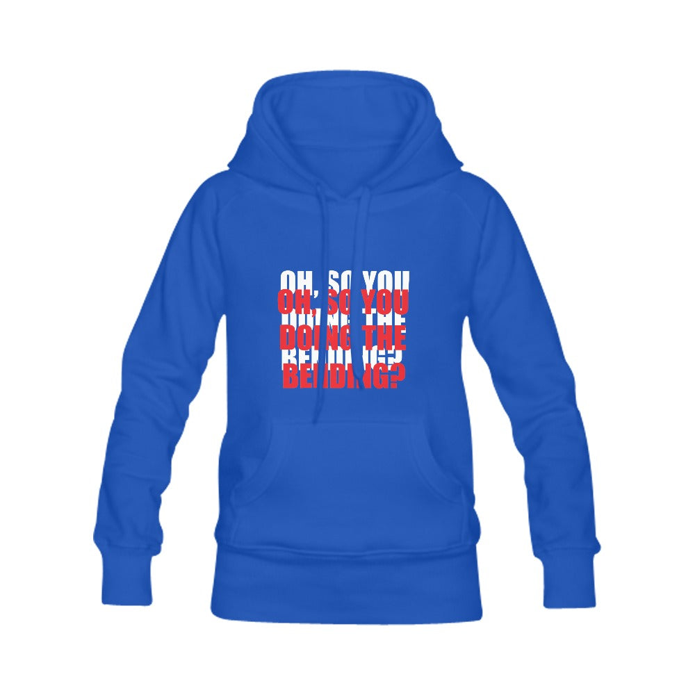 Oh, So You Doing The Bending? Double Vision Women's Hoodie