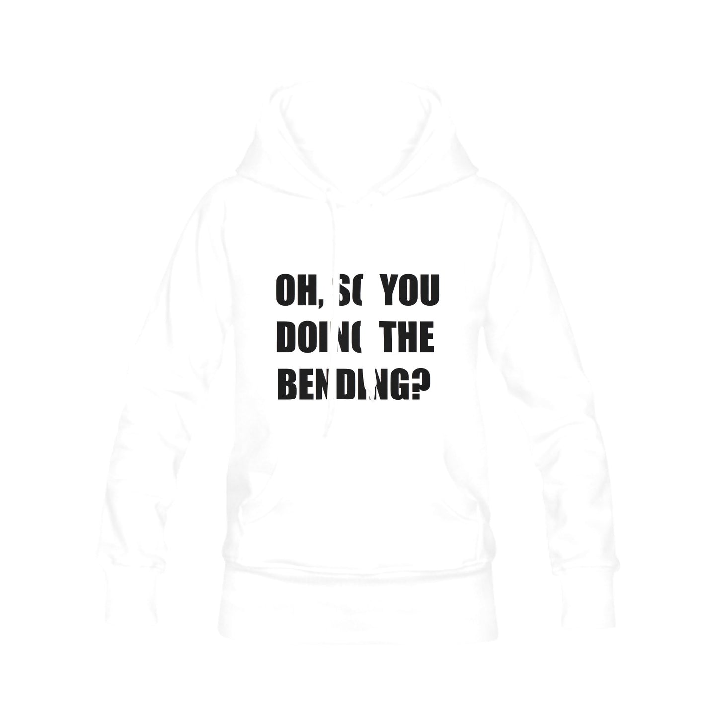 Men's Classic Multi-color Hoodie - Oh, So You Doing The Bending?