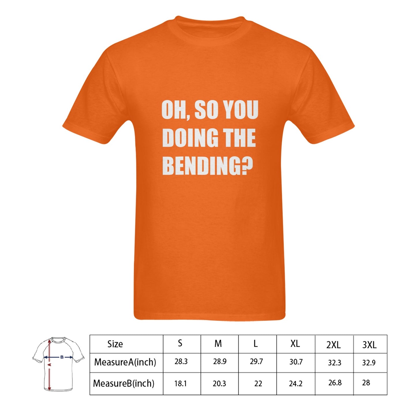 Oh, So You Doing The Bending? Men's Cotton T-shirt