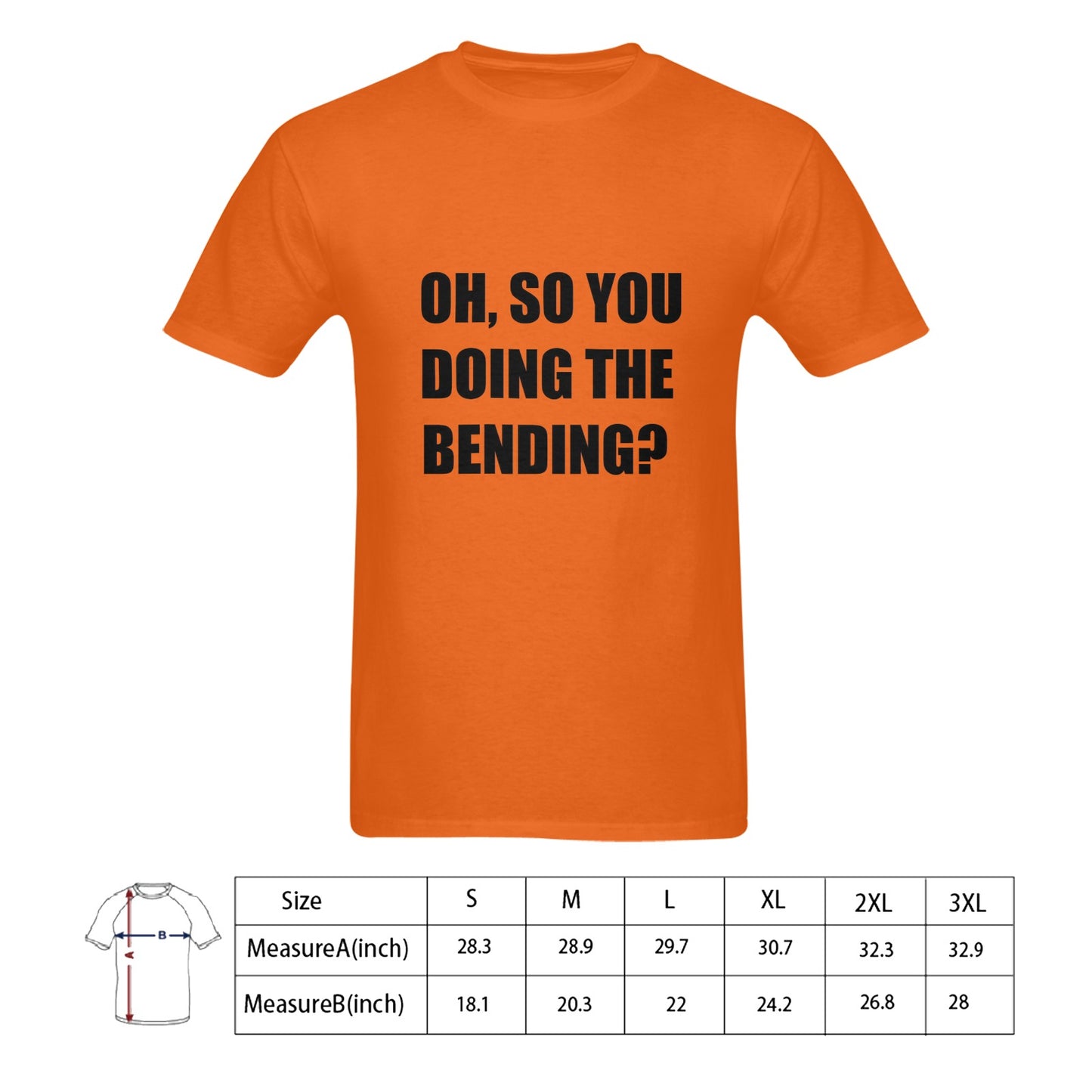 Oh, So You Doing The Bending? Men's Cotton T-Shirt