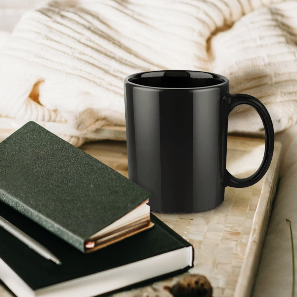 Oh, So You Doing The Bending? Black Ceramic Mug