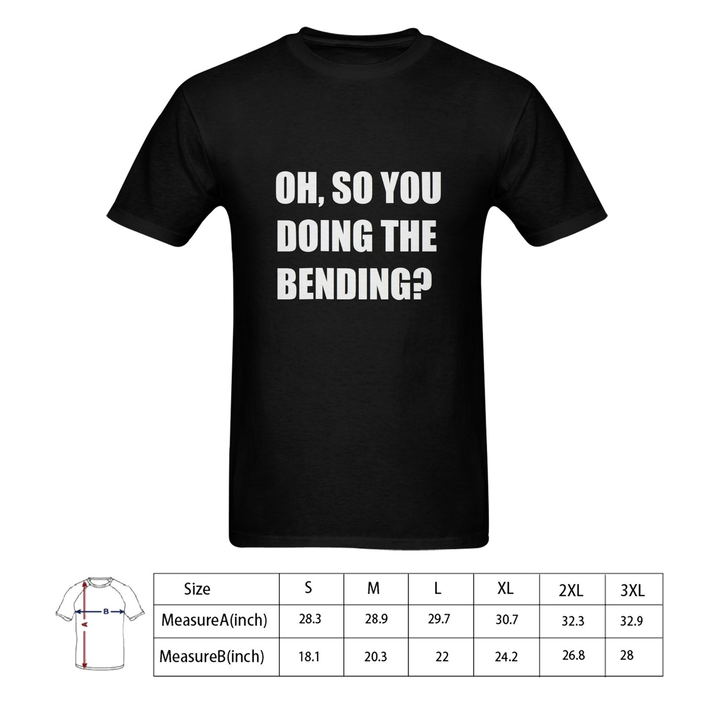 Oh, So You Doing The Bending? Men's Cotton T-shirt