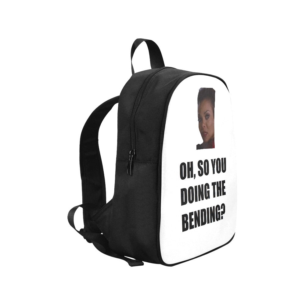 Oh, So You Doing The Bending? Canvas Backpack