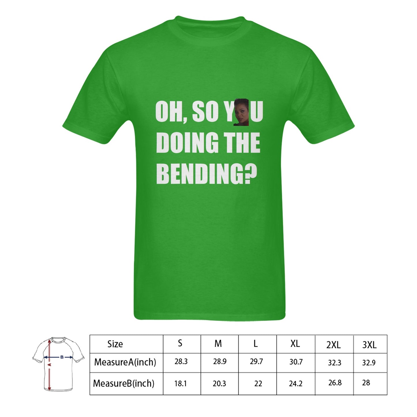 Oh, So You Doing The Bending? Men's 100% Cotton T-shirt